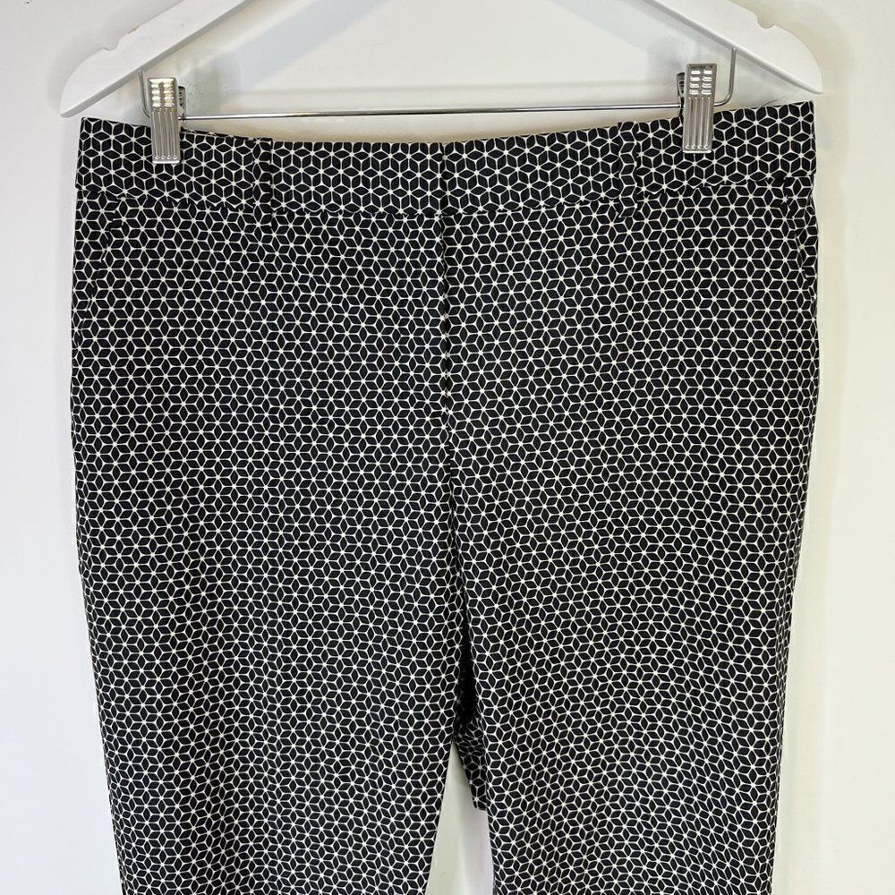 Theory Treeca 2 Tile Geo Wool Dress Pants - Picture 4 of 8